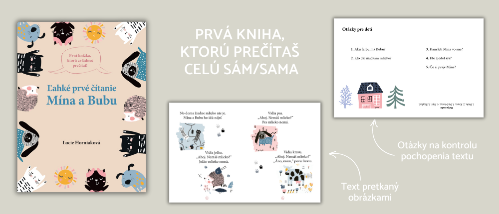 Mína a Bubu - prvé čítanie